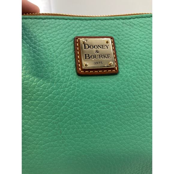 DOONEY & BOURKE SMALL MINT PEBBLED LEATHER CROSSBODY BAG - Picture 6 of 16